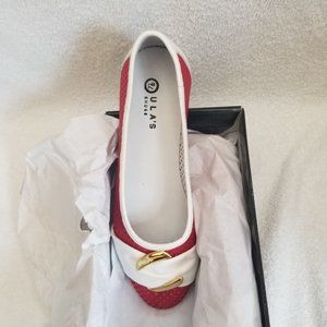 Ulas Fine Shoes Leather Womens Flats